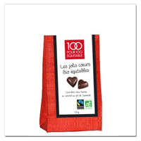 Coffret cadeau quitable et bio Curs au chocolat bio issu du commerce quitable - 100g