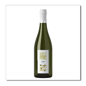Vin blanc bio "Nord Sud" Gens et Pierres  Vin de France 2015
